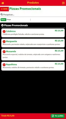 14 Bis Pizzaria android App screenshot 1