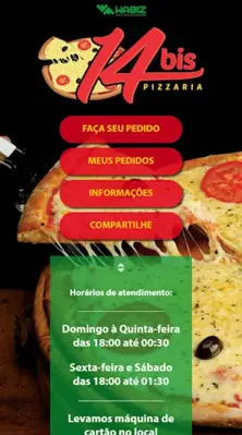 14 Bis Pizzaria android App screenshot 2