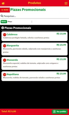 14 Bis Pizzaria android App screenshot 4