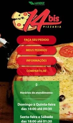 14 Bis Pizzaria android App screenshot 5