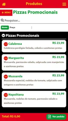 14 Bis Pizzaria android App screenshot 7