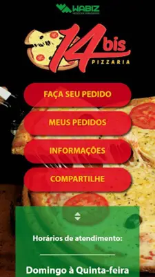 14 Bis Pizzaria android App screenshot 8